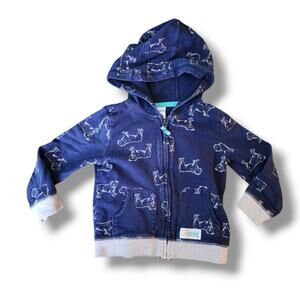 Carter's Bulldog Full Zipper Hoodie